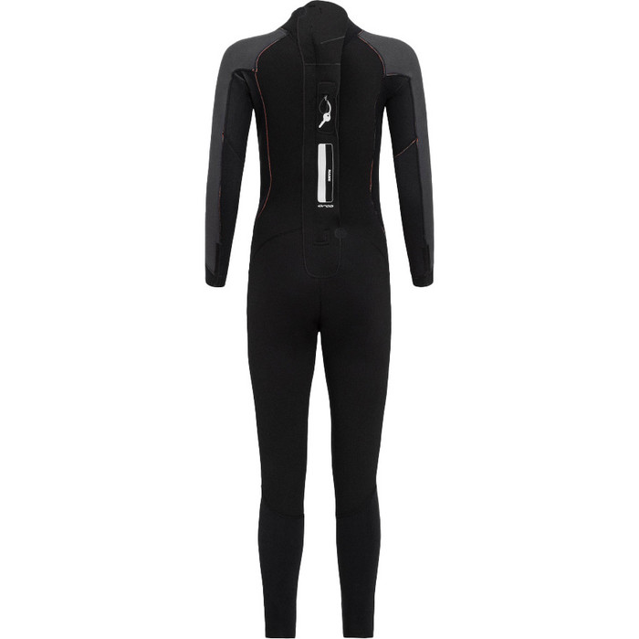 2024 Orca Junior Vitalis Squad Hi-Vis Swim Wetsuit NN971201 - Black